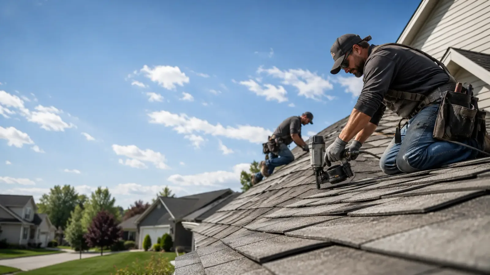 Storm Damage Roof Repair in Winchester, IL near me